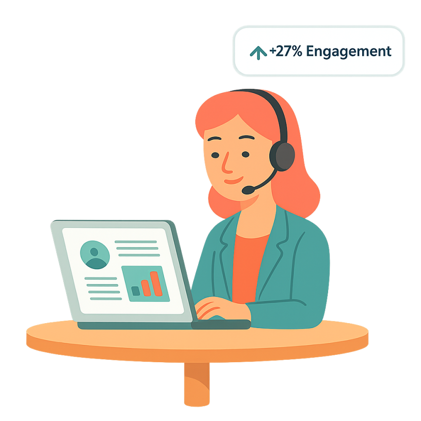 AI Assistant Illustration